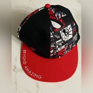 MARVEL Black-Red BEYOND AMAZING Spider-Man 60th Anniversary Cap